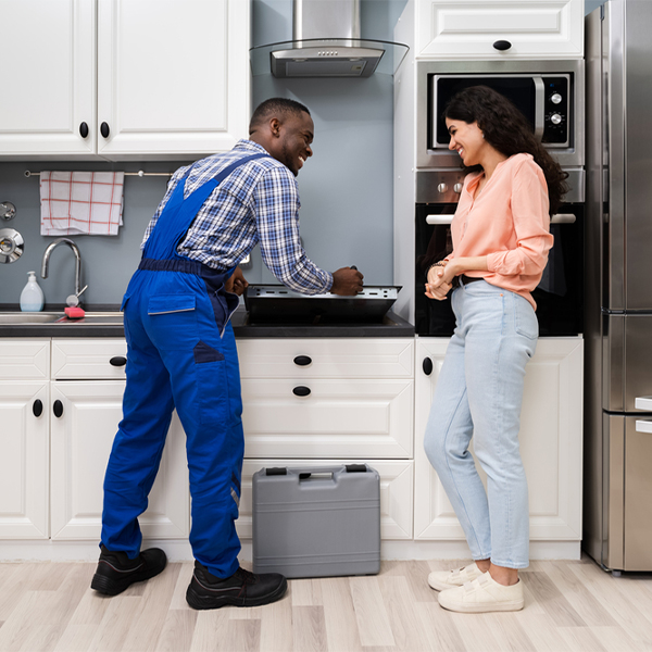 can you provide an estimate for cooktop repair before beginning any work in Grand Coteau